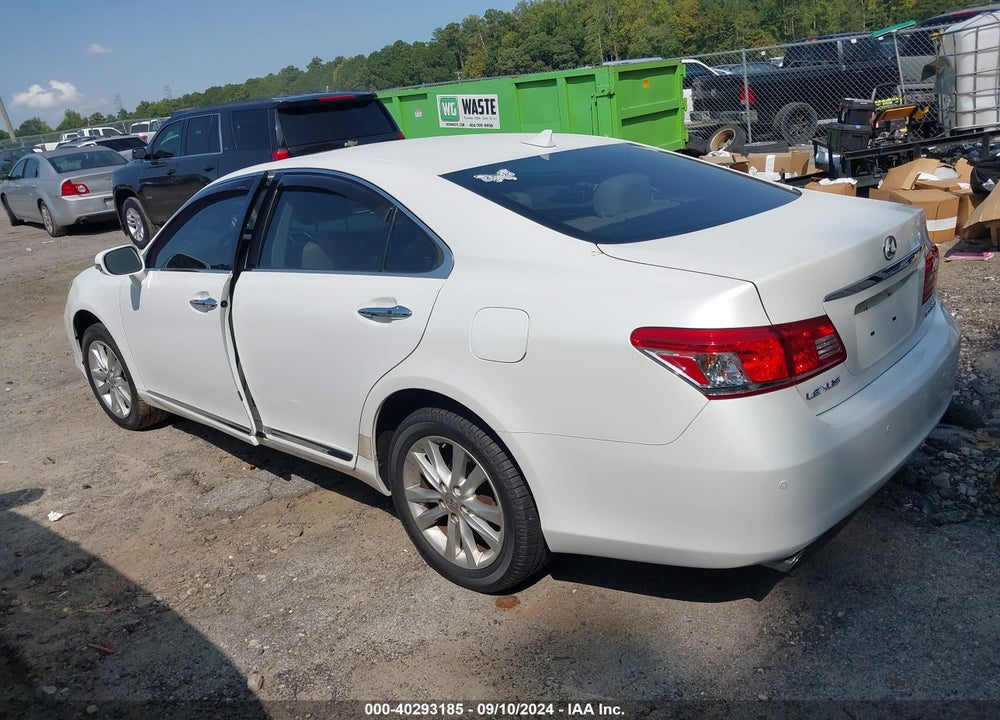 2010 LEXUS ES 350 VIN: JTHBK1EG3A2391308