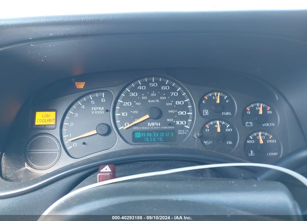 2002 CHEVROLET AVALANCHE 1500 VIN: 3GNEK13T82G119478