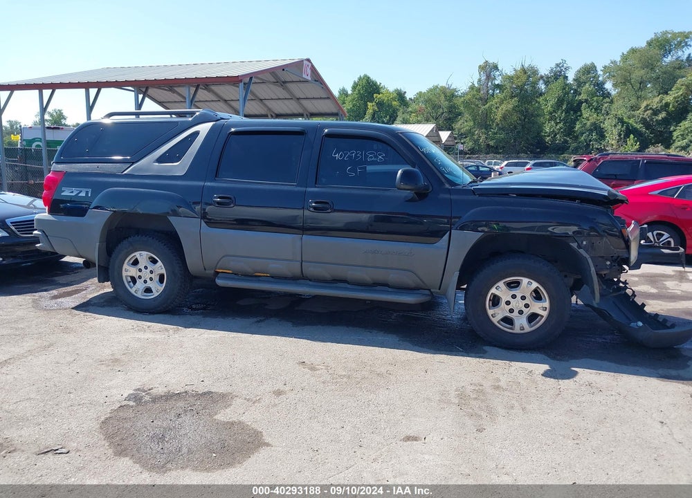 2002 CHEVROLET AVALANCHE 1500 VIN: 3GNEK13T82G119478