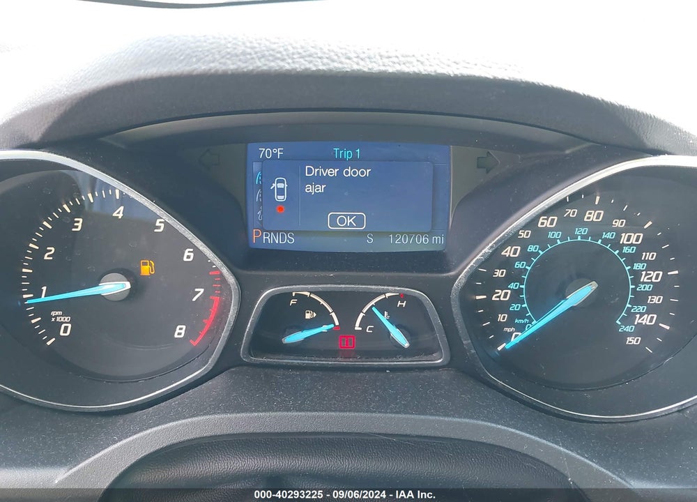 2013 FORD ESCAPE SE VIN: 1FMCU9G90DUB92671