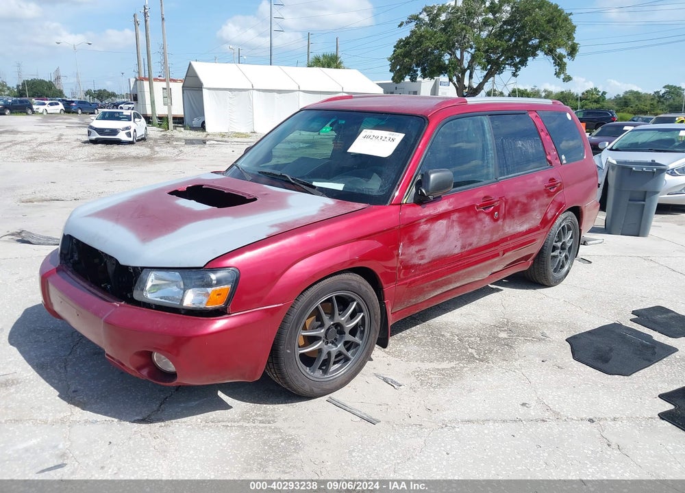 2005 SUBARU FORESTER 2.5XT VIN: JF1SG696X5H720919