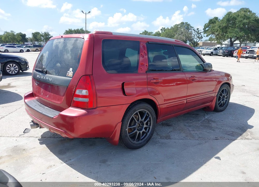 2005 SUBARU FORESTER 2.5XT VIN: JF1SG696X5H720919