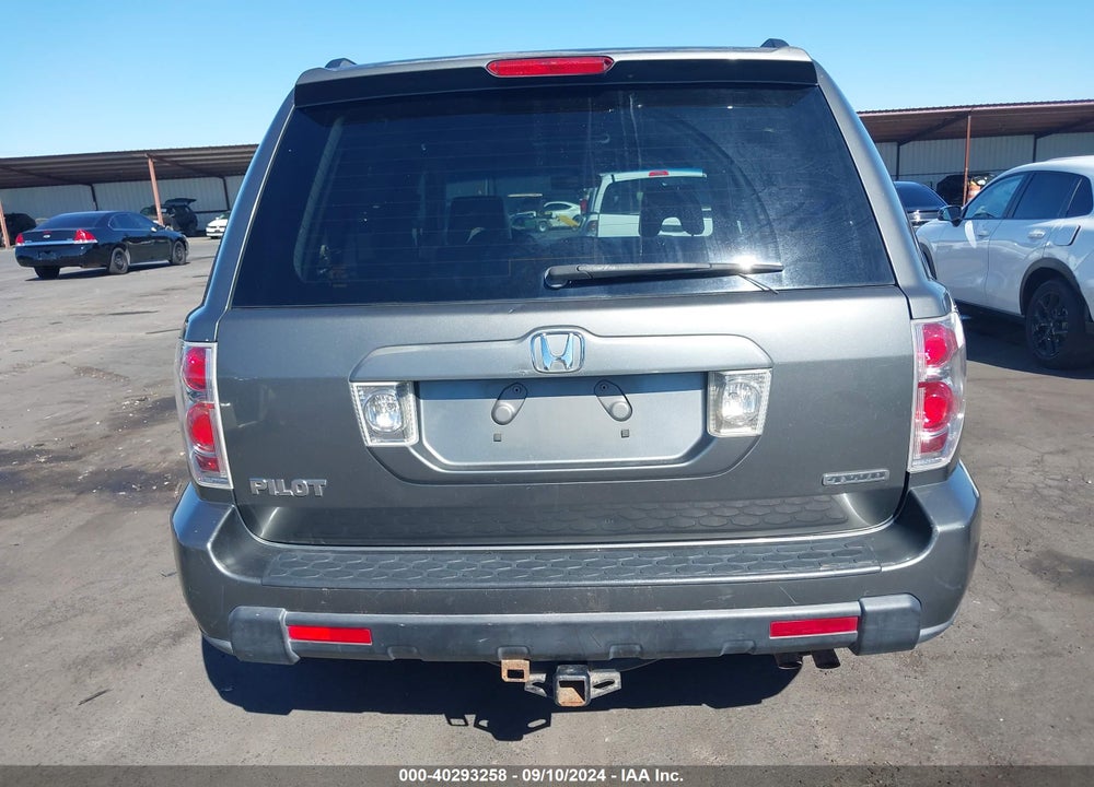 2007 HONDA PILOT EX-L VIN: 2HKYF18657H526654