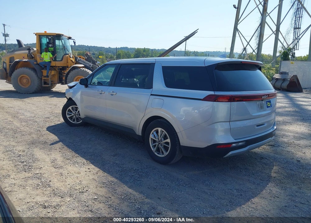 2023 KIA CARNIVAL MPV LX SEAT PACKAGE VIN: KNDNB4H38P6193124
