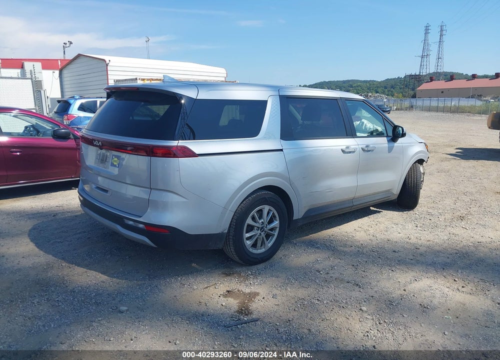 2023 KIA CARNIVAL MPV LX SEAT PACKAGE VIN: KNDNB4H38P6193124