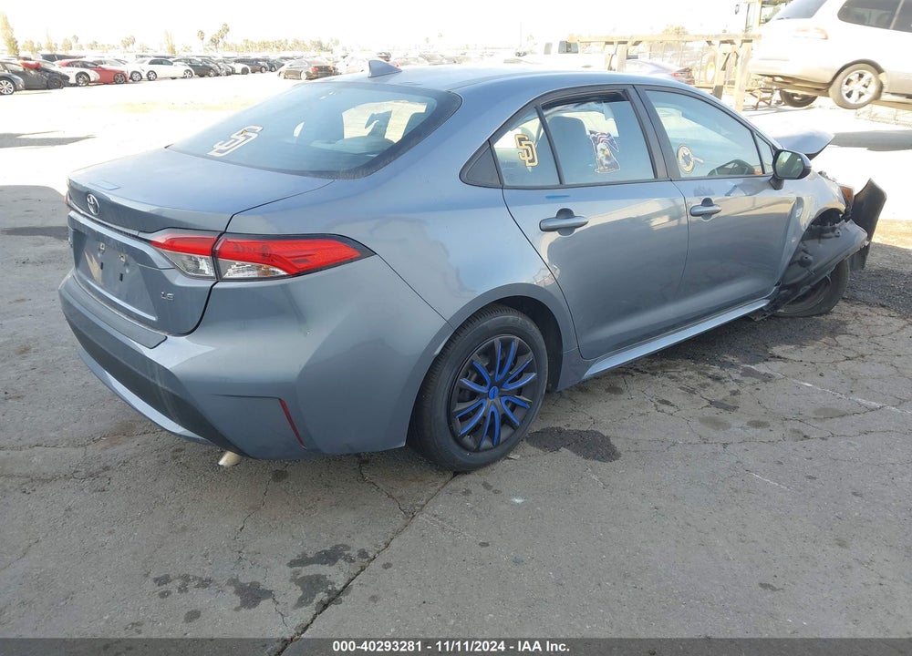 2021 TOYOTA COROLLA LE VIN: 5YFEPMAE2MP269437