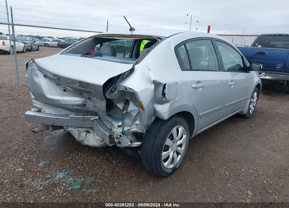2010 NISSAN SENTRA 2.0S VIN: 3N1AB6AP9AL652720