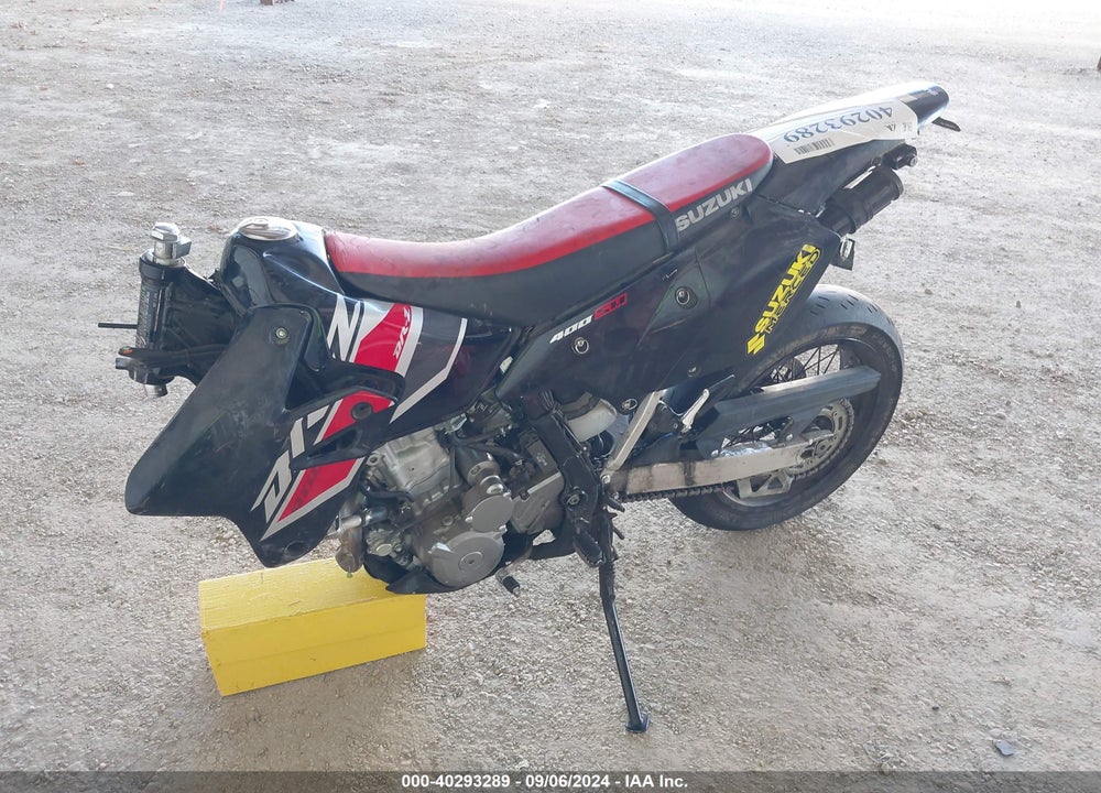 2022 SUZUKI DR-Z400 SM VIN: JS1SK44A4N7101676