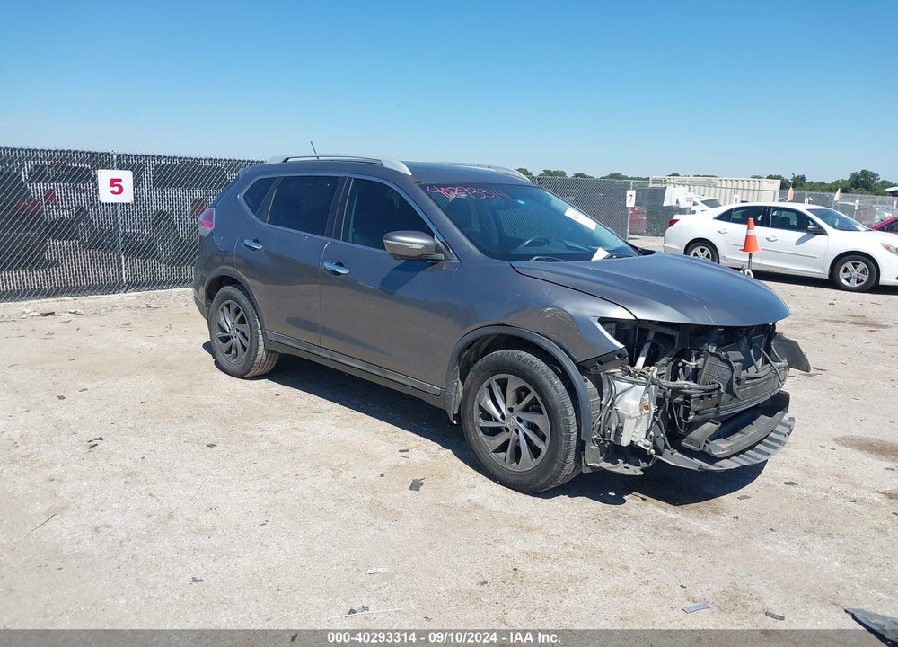 2015 NISSAN ROGUE SL VIN: 5N1AT2MT9FC863572