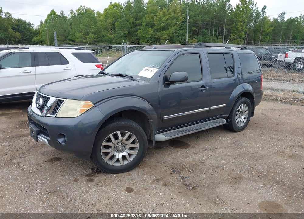 2010 NISSAN PATHFINDER LE VIN: 5N1AR1NN9AC621284