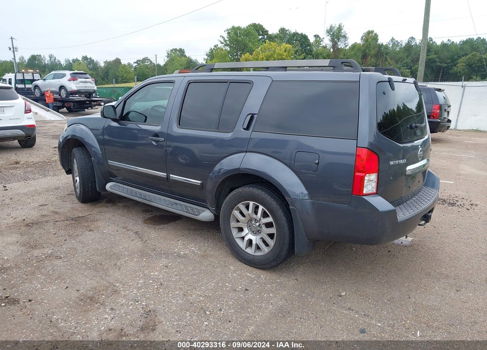 2010 NISSAN PATHFINDER LE VIN: 5N1AR1NN9AC621284