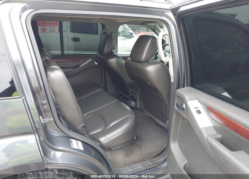 2010 NISSAN PATHFINDER LE VIN: 5N1AR1NN9AC621284
