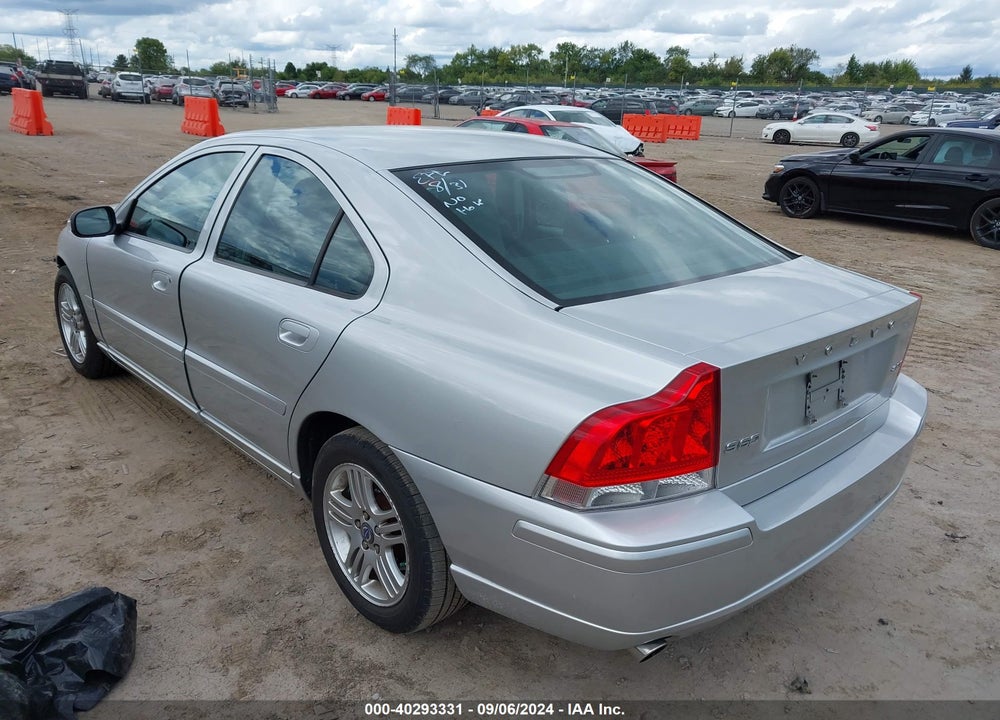 2009 VOLVO S60 2.5T/2.5T SPECIAL EDITION VIN: YV1RS592692721292