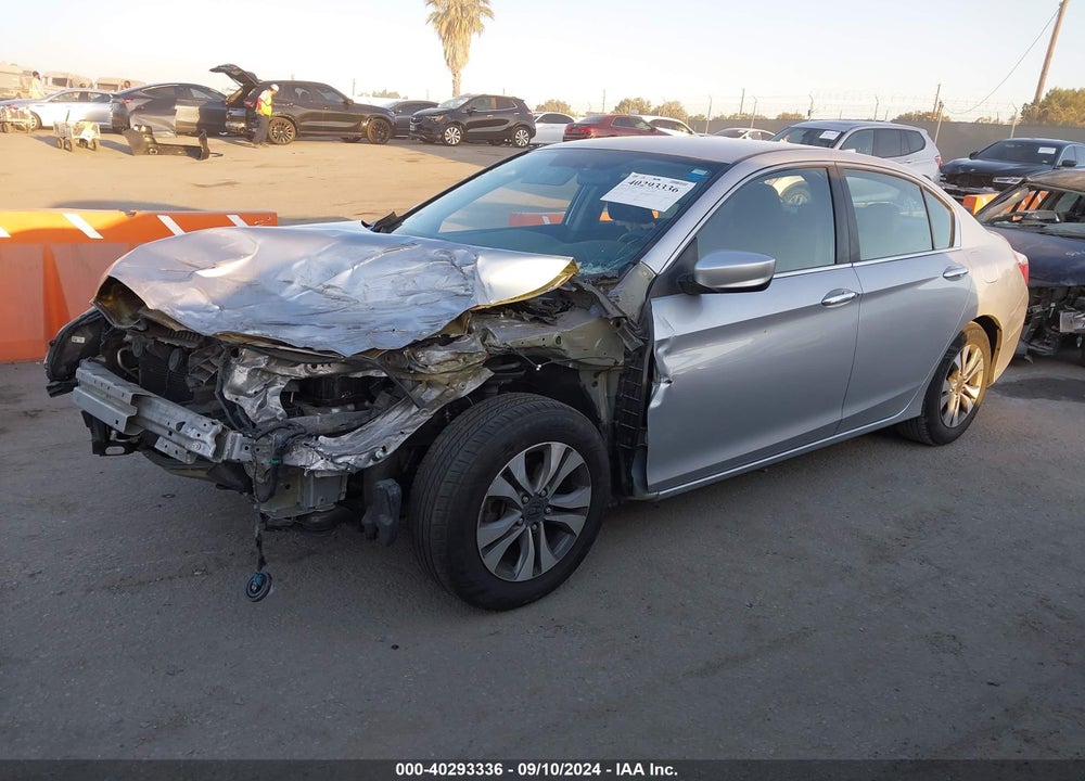 2013 HONDA ACCORD LX VIN: 1HGCR2F33DA101261