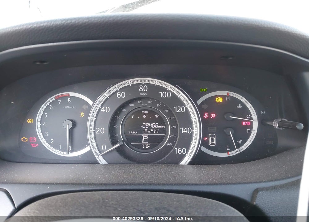 2013 HONDA ACCORD LX VIN: 1HGCR2F33DA101261