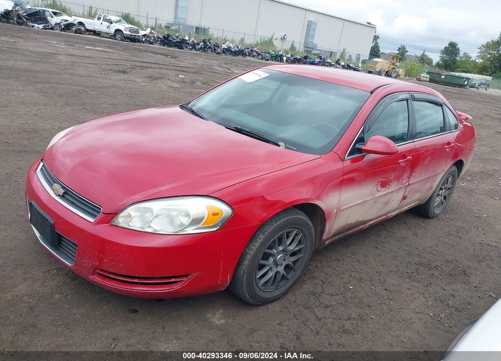 2007 CHEVROLET IMPALA LT VIN: 2G1WT58K079203385