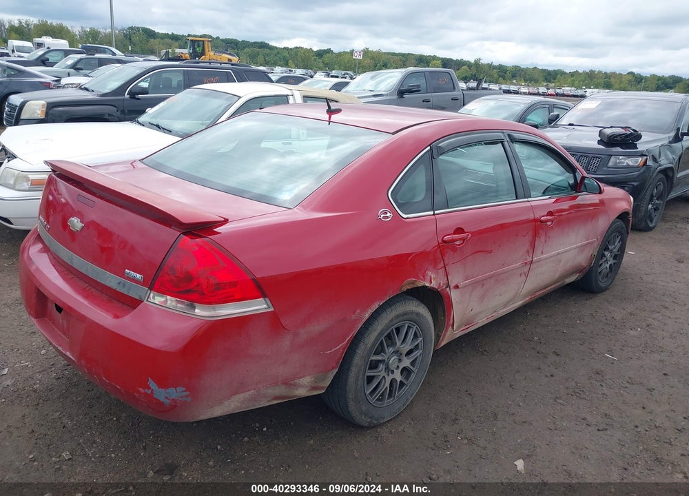2007 CHEVROLET IMPALA LT VIN: 2G1WT58K079203385