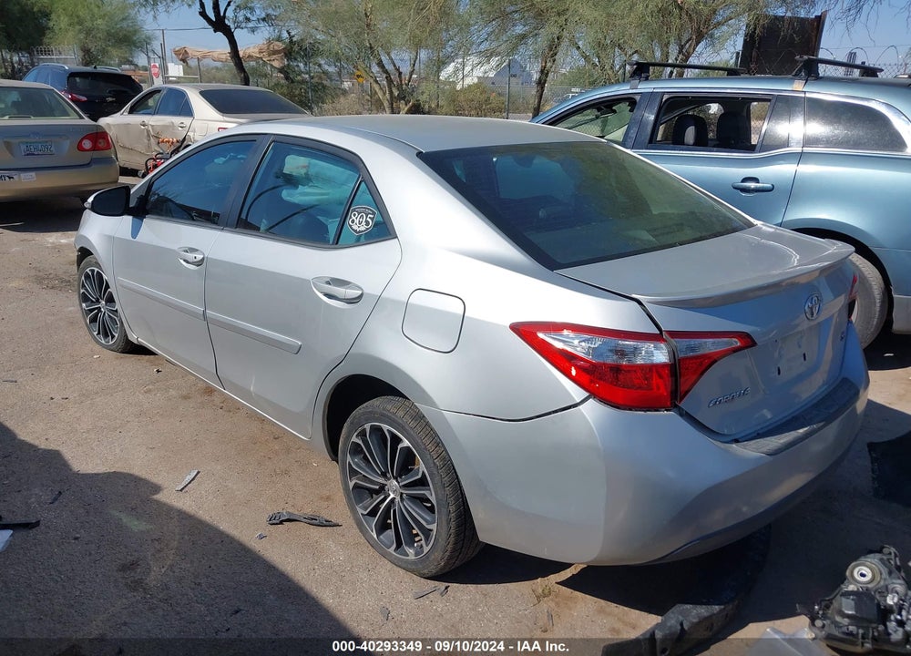 2016 TOYOTA COROLLA S PLUS VIN: 2T1BURHE9GC645666
