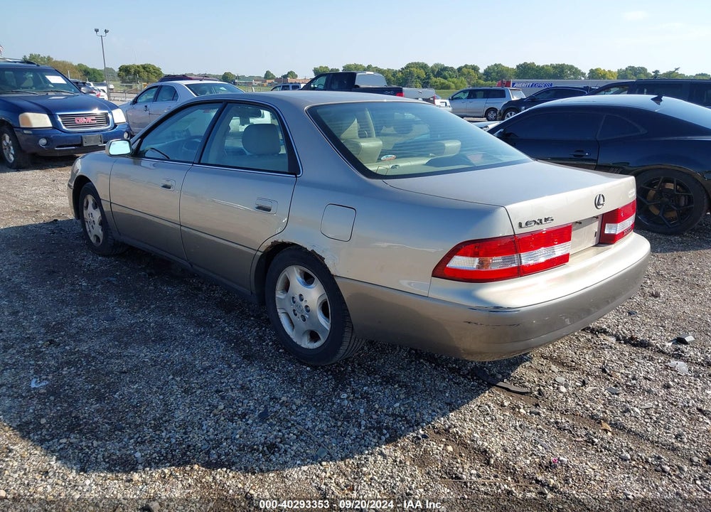 2000 LEXUS ES 300 VIN: JT8BF28G7Y5092970