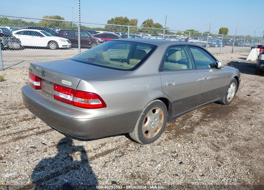 2000 LEXUS ES 300 VIN: JT8BF28G7Y5092970