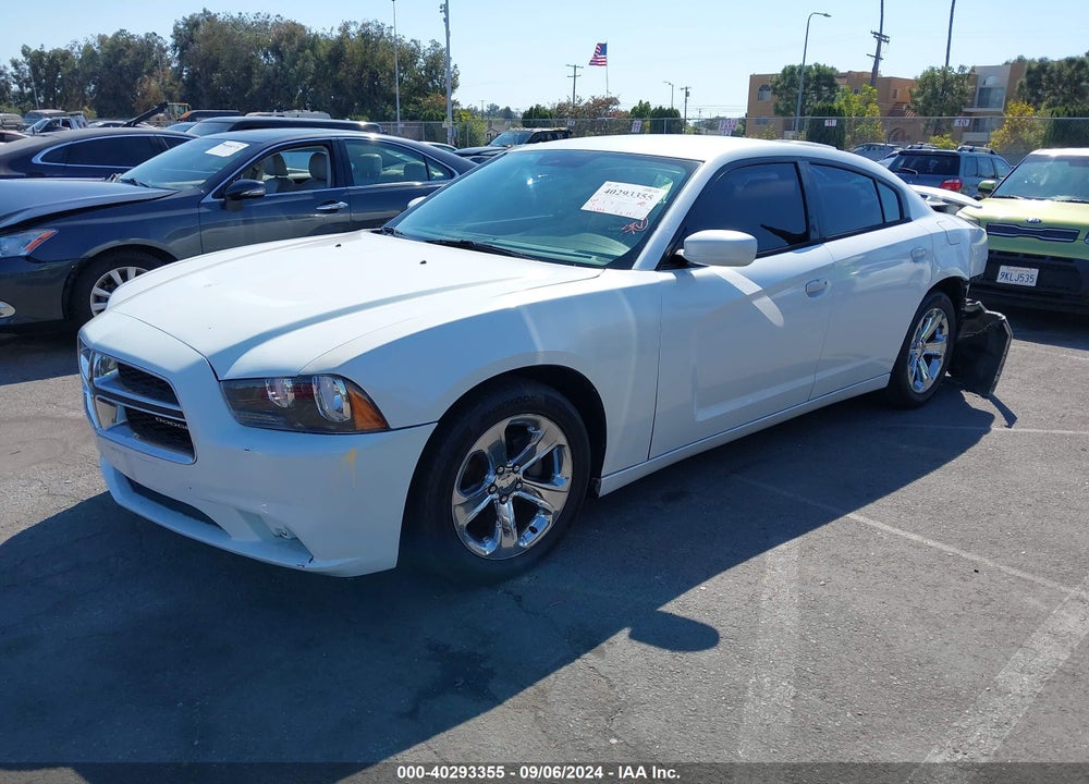2013 DODGE CHARGER SE VIN: 2C3CDXBG0DH545349