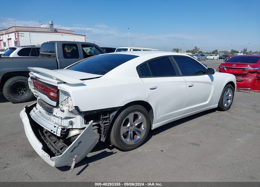 2013 DODGE CHARGER SE VIN: 2C3CDXBG0DH545349