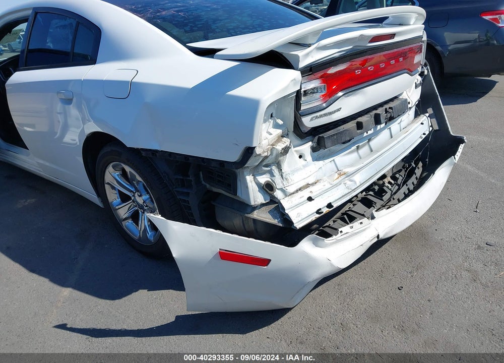 2013 DODGE CHARGER SE VIN: 2C3CDXBG0DH545349