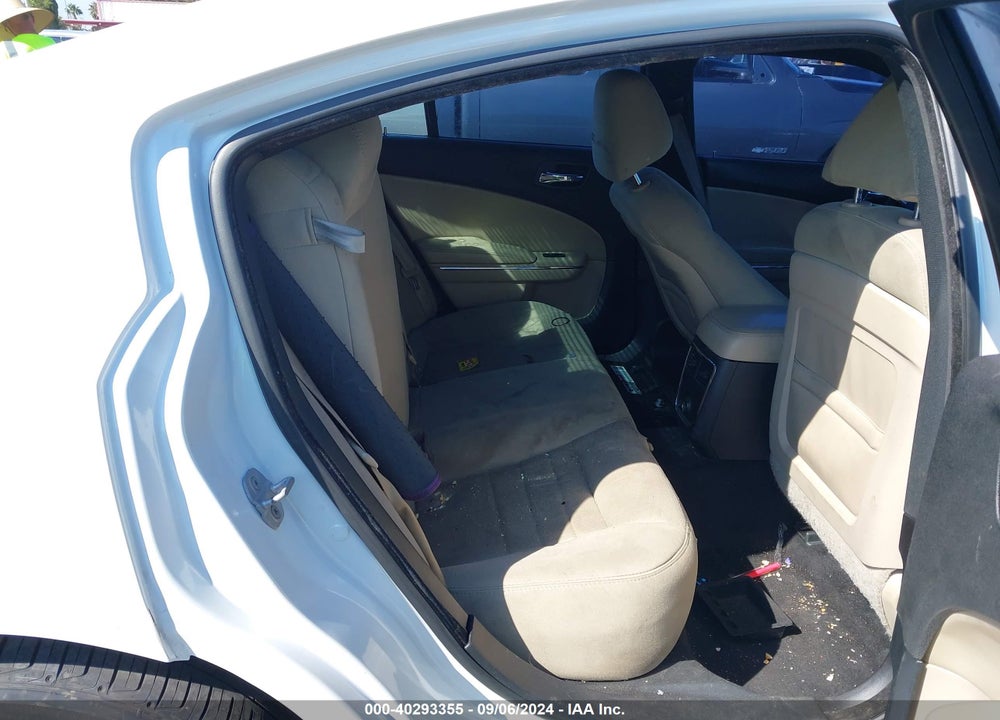 2013 DODGE CHARGER SE VIN: 2C3CDXBG0DH545349