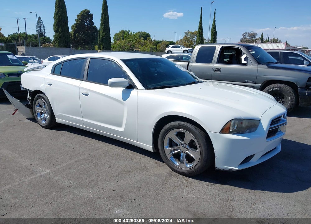 2013 DODGE CHARGER SE VIN: 2C3CDXBG0DH545349
