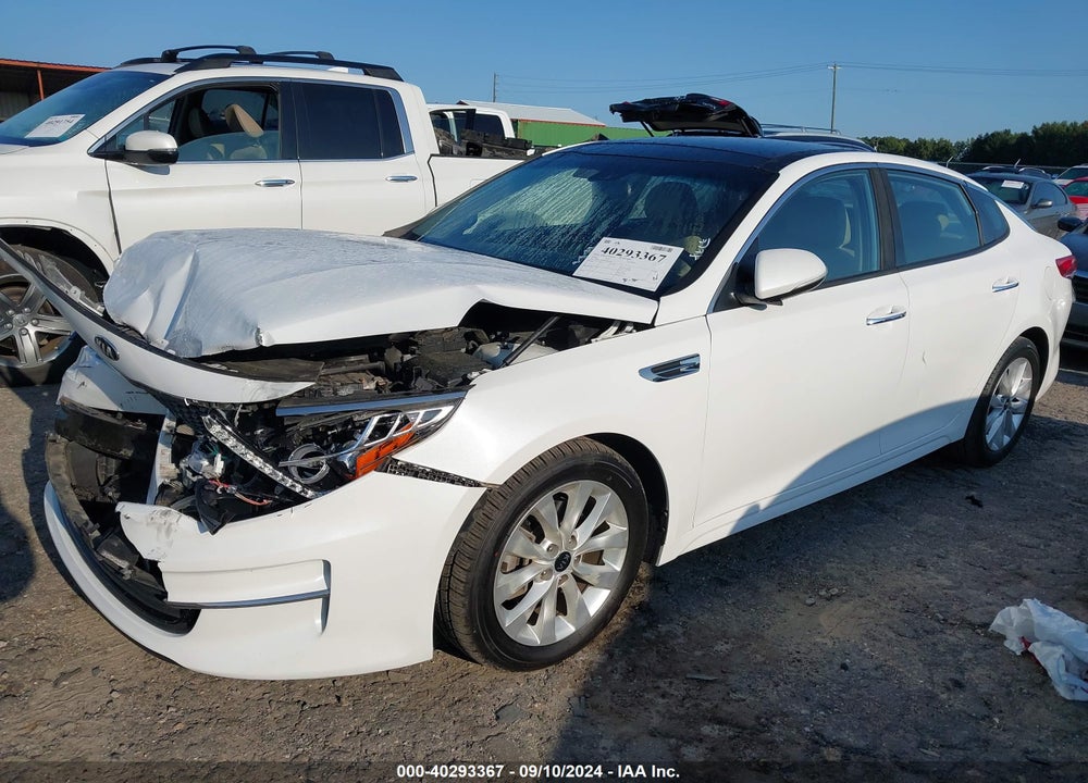 2016 KIA OPTIMA EX VIN: 5XXGU4L30GG012044