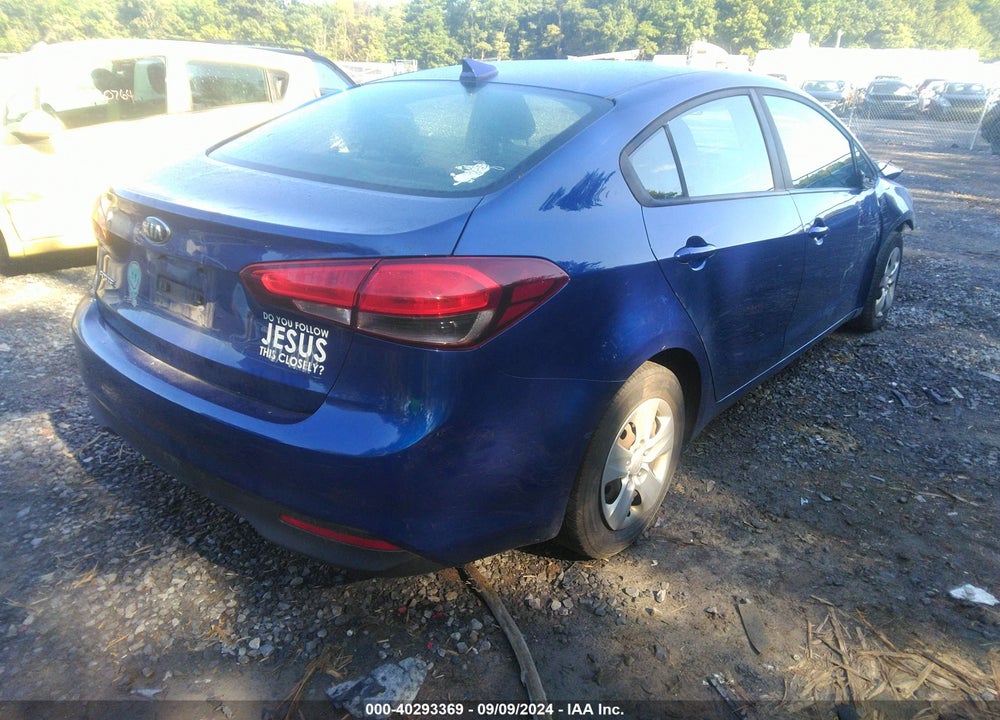 2018 KIA FORTE LX VIN: 3KPFL4A70JE185065