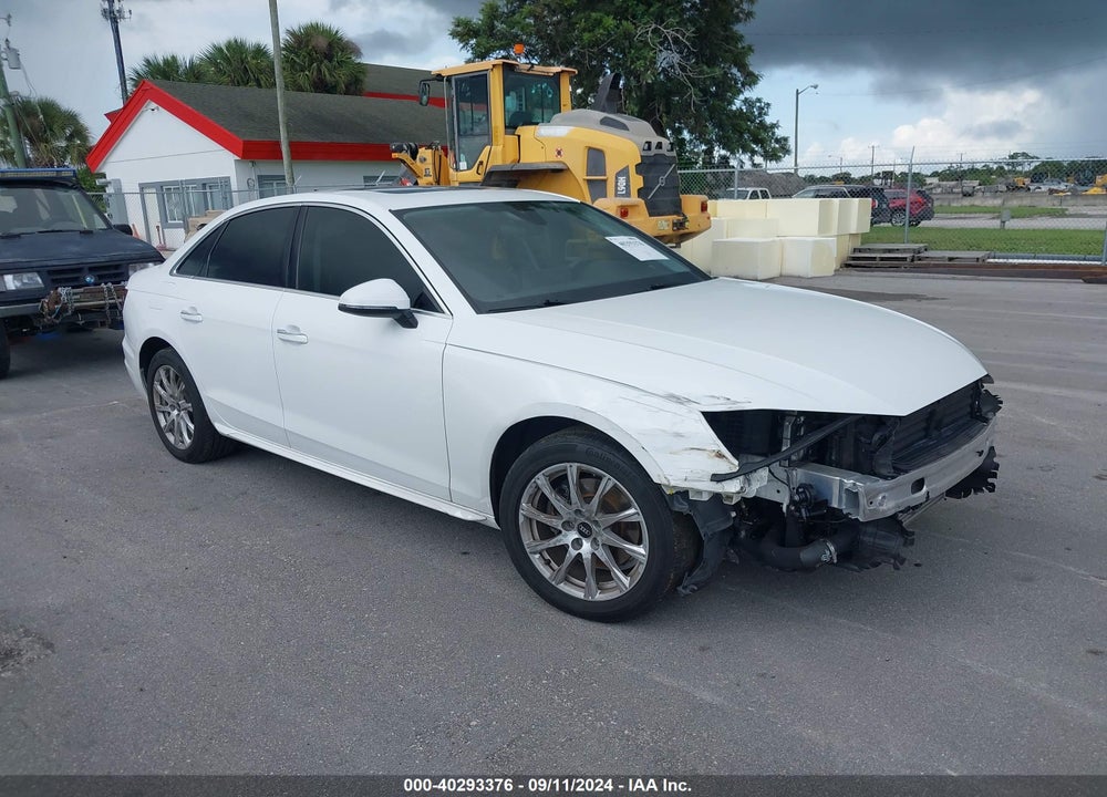 2021 AUDI A4 PREMIUM 40 TFSI QUATTRO S TRONIC VIN: WAUABAF42MA075763