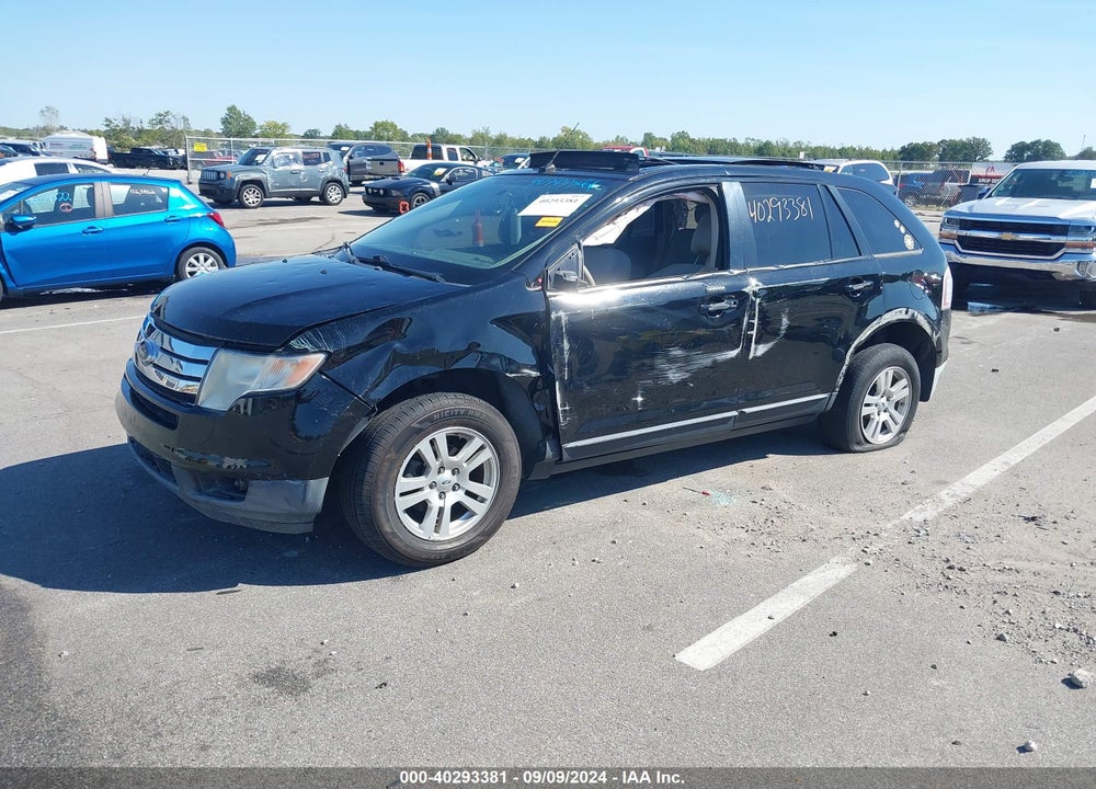 2008 FORD EDGE SEL VIN: 2FMDK38C98BB49167