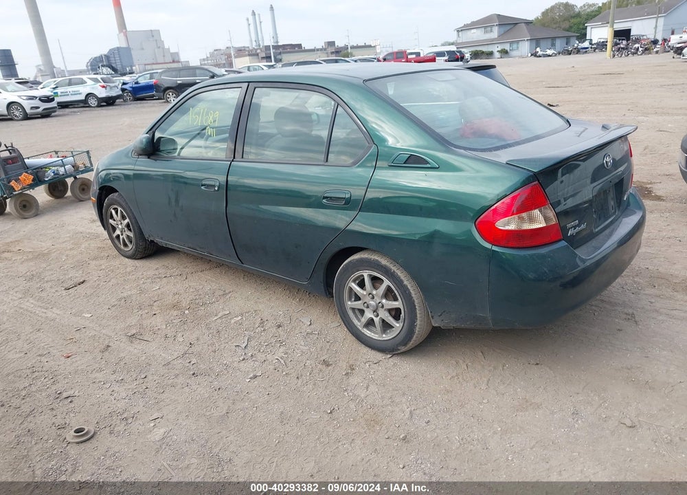 2003 TOYOTA PRIUS VIN: JT2BK18U630071412