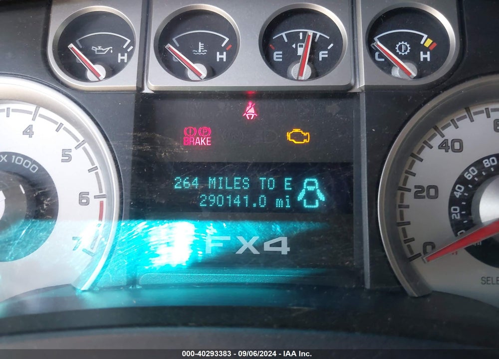 2009 FORD F150 SUPERCREW VIN: 1FTPW14V49FB16725