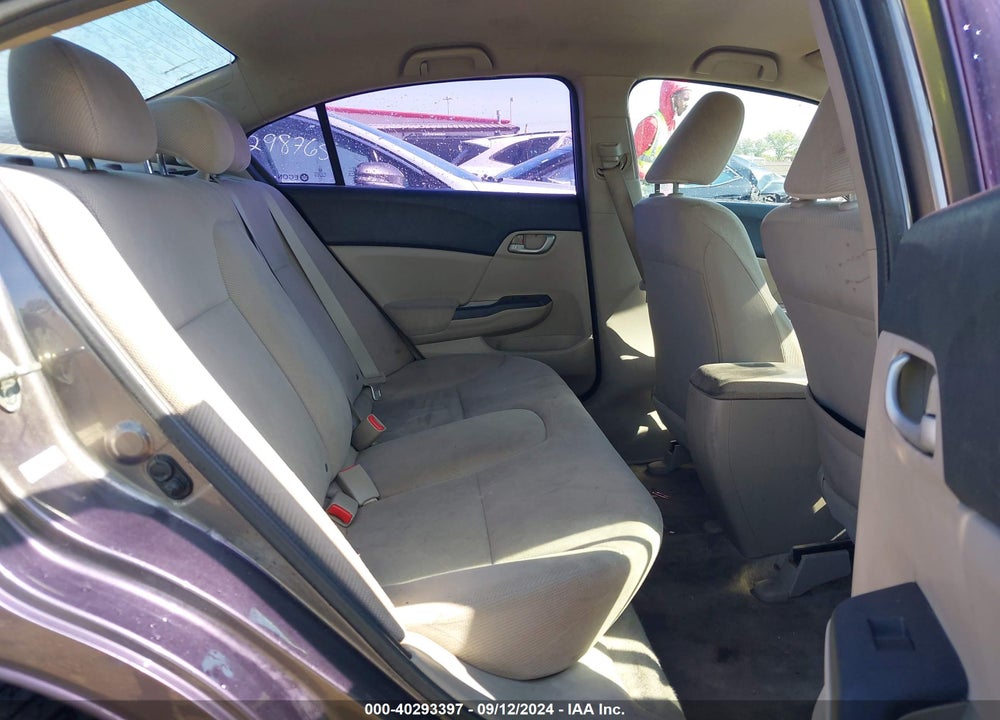 2012 HONDA CIVIC LX VIN: 19XFB2F51CE063476