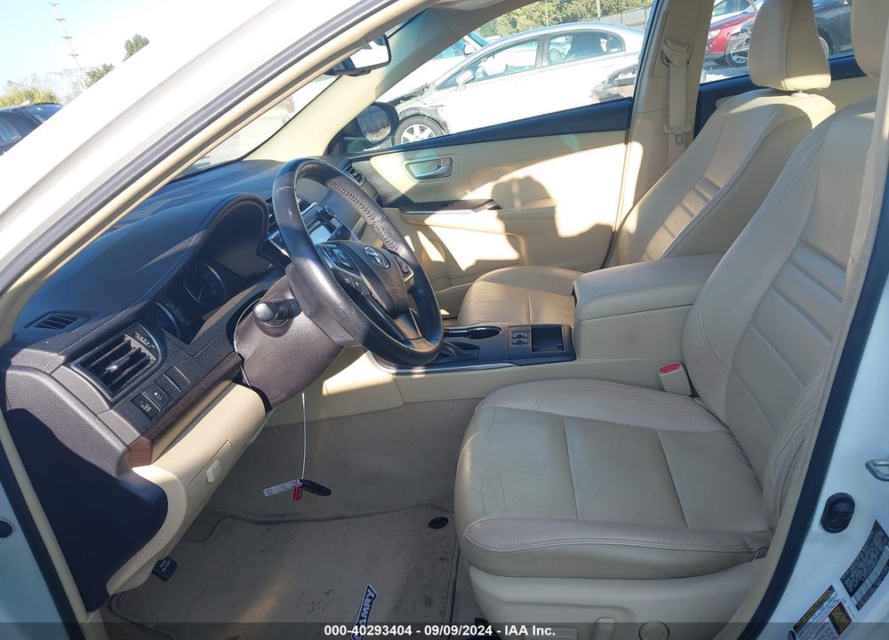 2015 TOYOTA CAMRY XLE VIN: 4T1BF1FK2FU886227