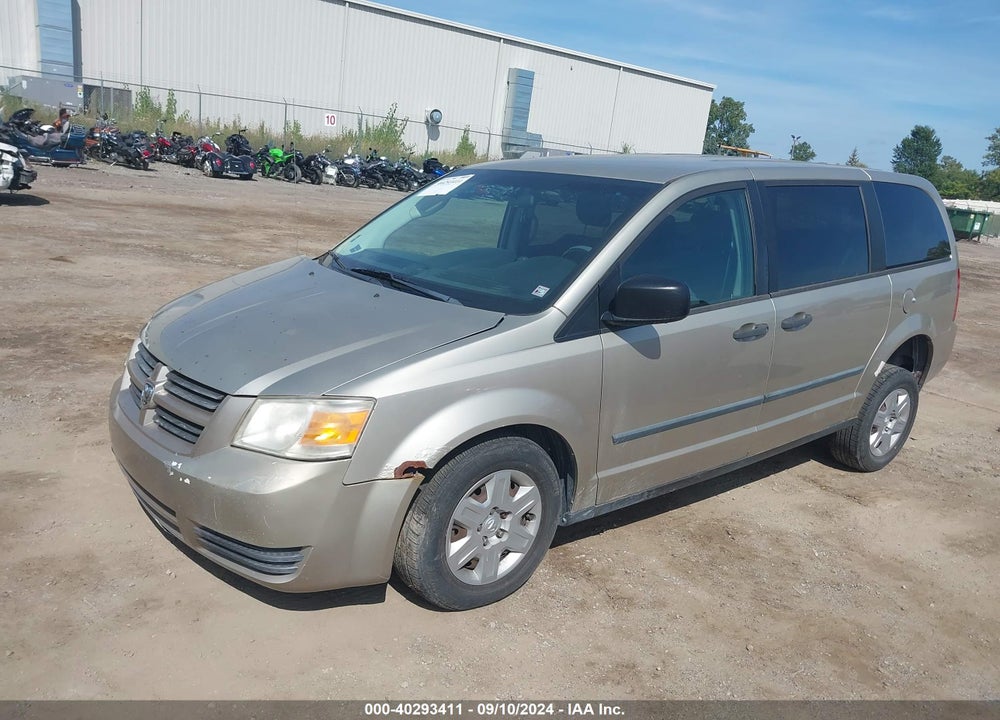 2008 DODGE GRAND CARAVAN SE VIN: 1D8HN44H98B113717