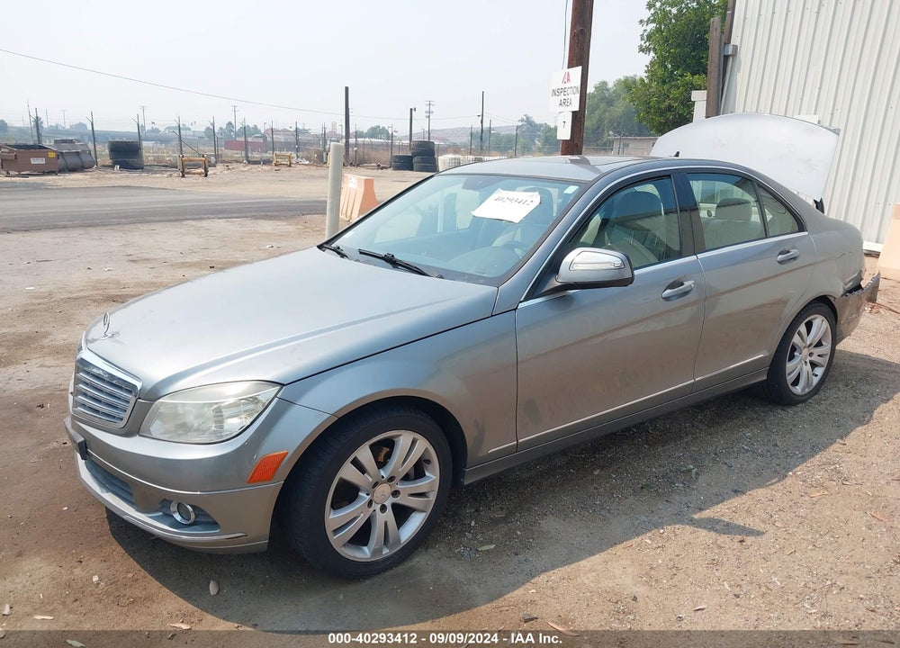 2009 MERCEDES-BENZ C 300 LUXURY/SPORT VIN: WDDGF54X69R046822