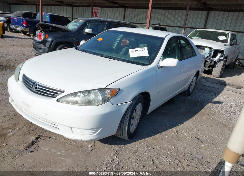 2006 TOYOTA CAMRY LE VIN: 4T1BE32K66U721253