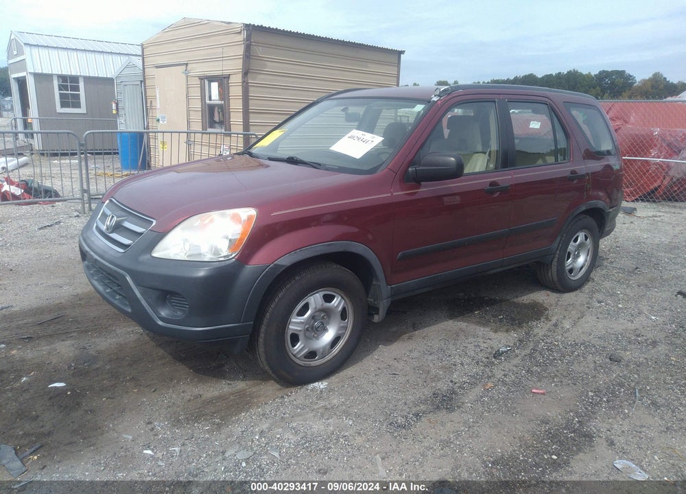 2006 HONDA CR-V LX VIN: JHLRD68566C010055
