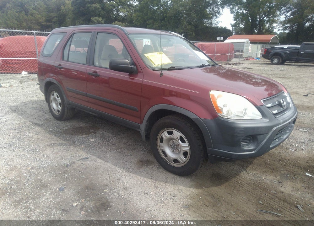 2006 HONDA CR-V LX VIN: JHLRD68566C010055