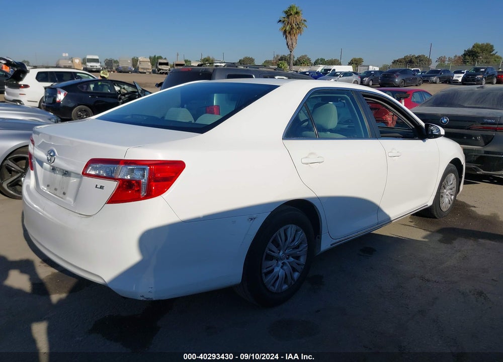 2012 TOYOTA CAMRY LE VIN: 4T4BF1FK9CR200783