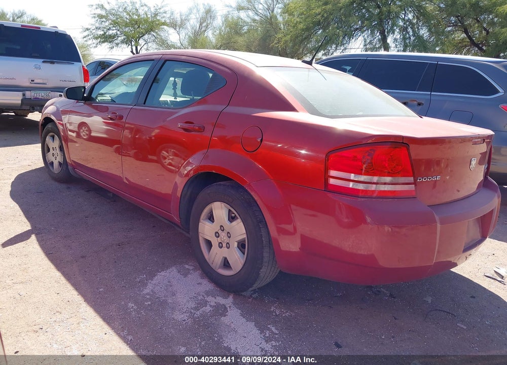 2010 DODGE AVENGER SXT VIN: 1B3CC4FB8AN215054