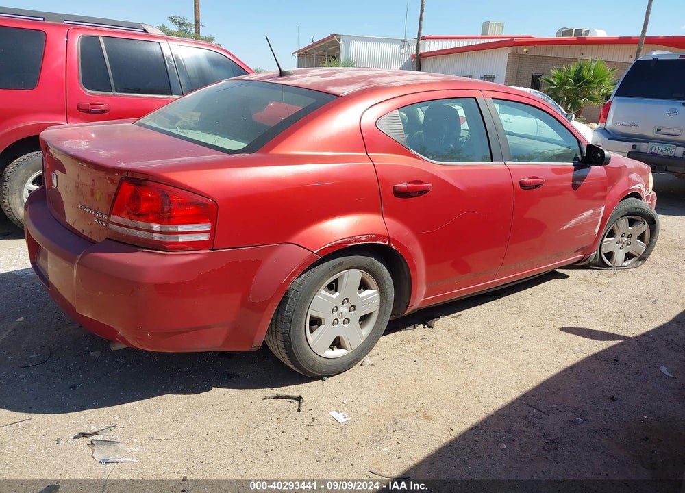 2010 DODGE AVENGER SXT VIN: 1B3CC4FB8AN215054