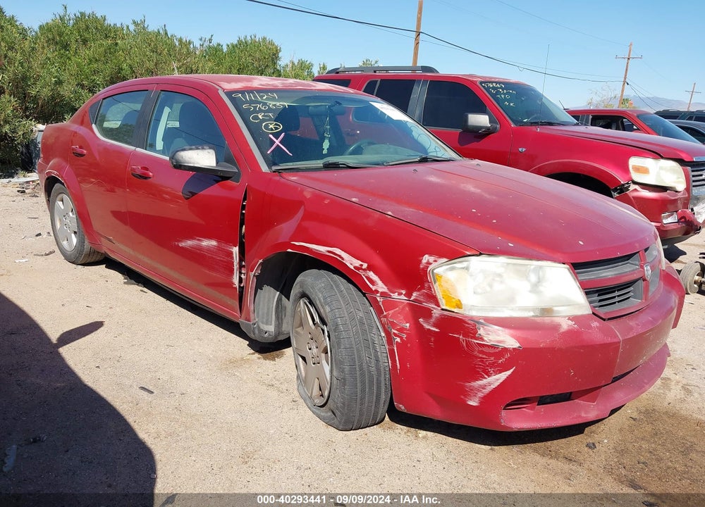 2010 DODGE AVENGER SXT VIN: 1B3CC4FB8AN215054