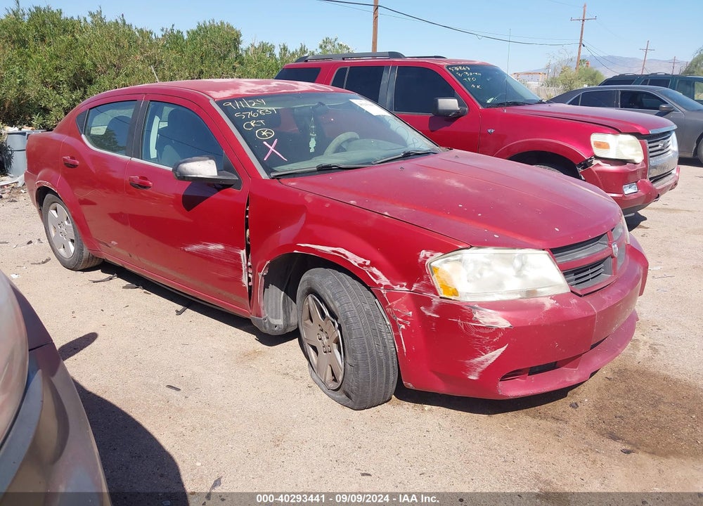 2010 DODGE AVENGER SXT VIN: 1B3CC4FB8AN215054