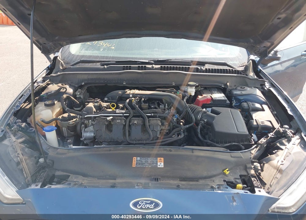 2019 FORD FUSION SE VIN: 3FA6P0T98KR237389