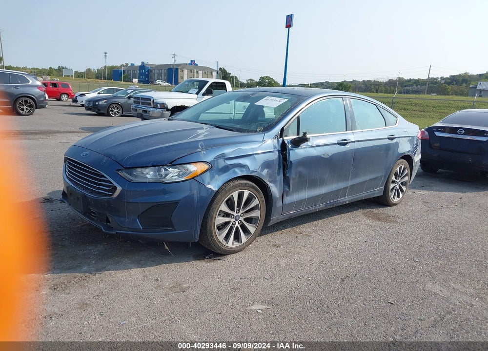 2019 FORD FUSION SE VIN: 3FA6P0T98KR237389