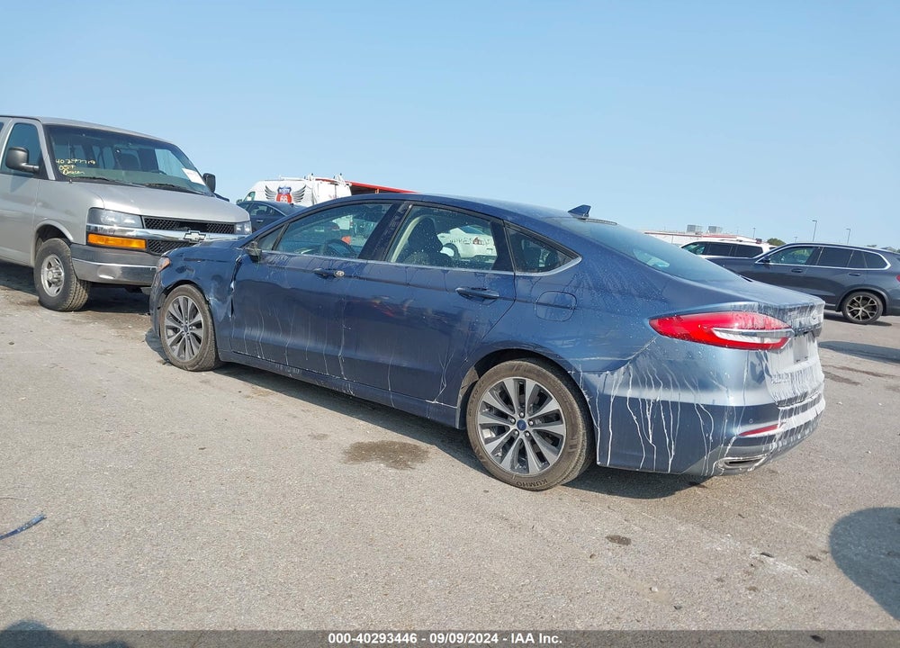2019 FORD FUSION SE VIN: 3FA6P0T98KR237389